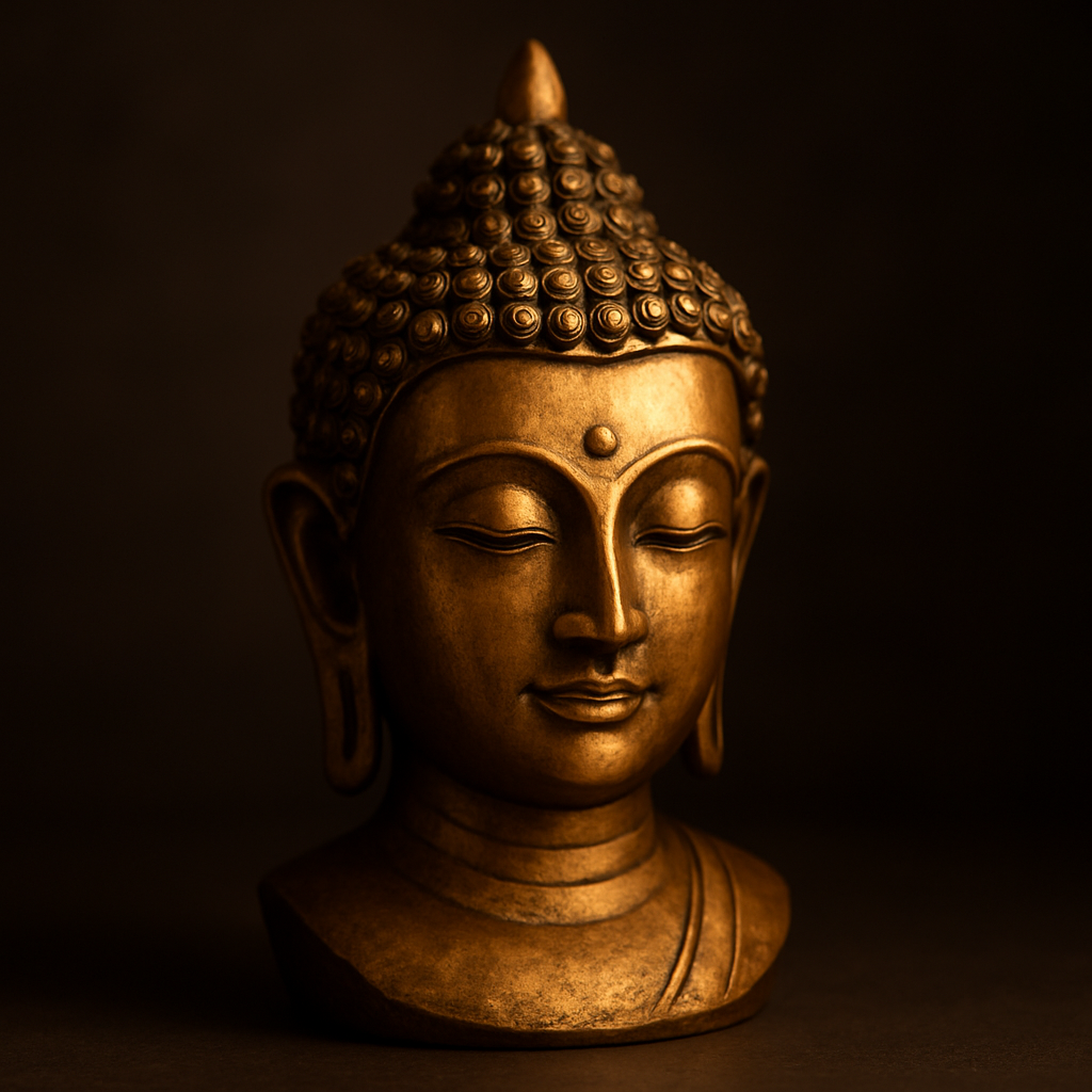 Buddha Head Statue